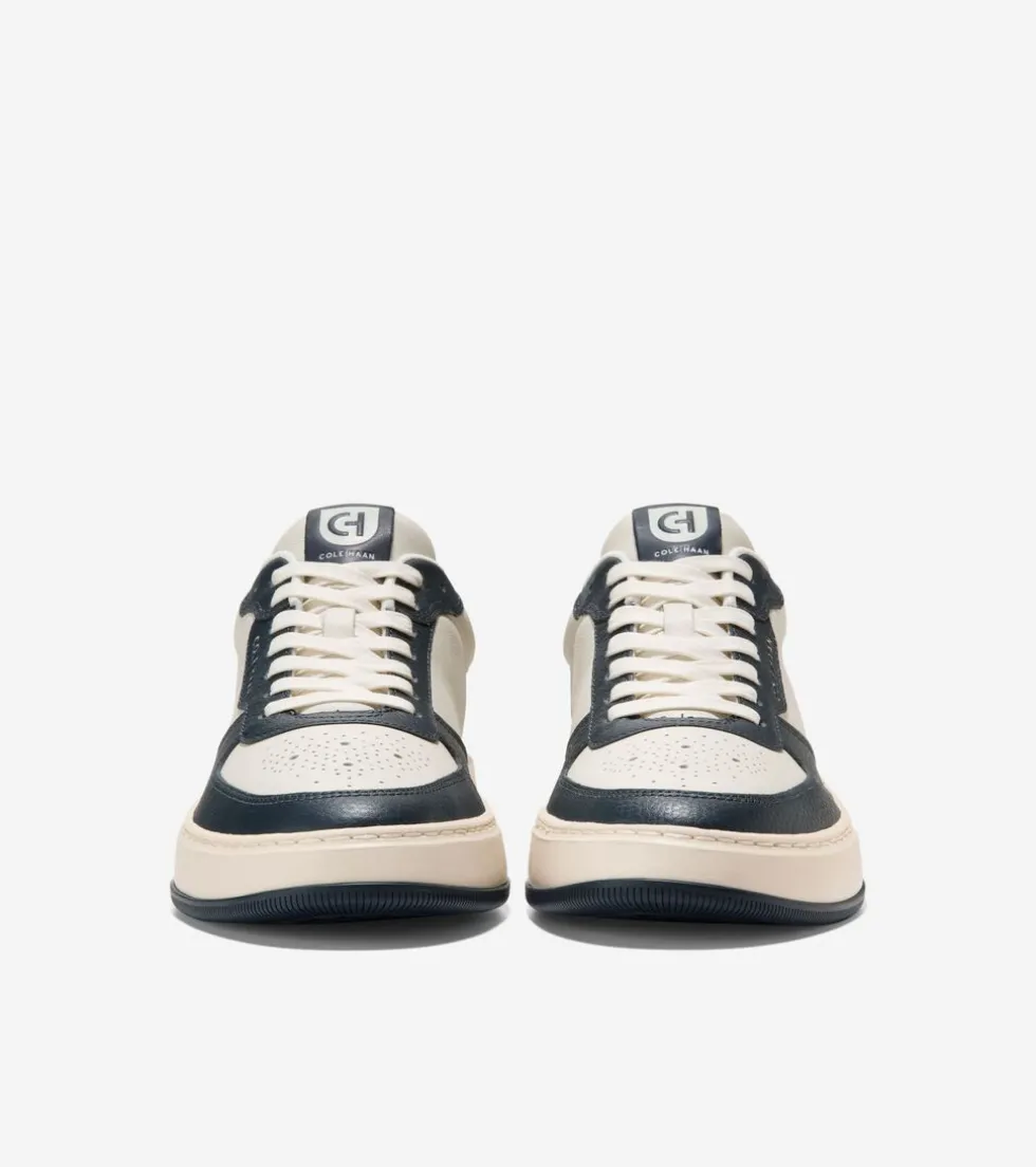 Cole Haan Extended Sizes & Widths|Sneakers*Men's GrandPrø Crossover Sneakers Ivory-Blueberry