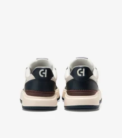 Cole Haan Extended Sizes & Widths|Sneakers*Men's GrandPrø Crossover Sneakers Ivory-Blueberry