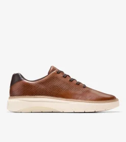 Cole Haan Sneakers*Men's GrandPr&oslash; FeatherArc Laser Sneakers BritishTan-Ivory-Angora