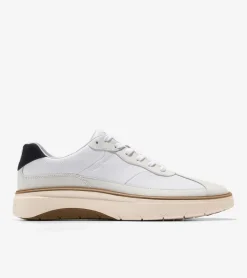 Cole Haan Sneakers*Men's GrandPr&oslash; FeatherArc Bike Toe Sneakers OpticWhite-Ivory-Black