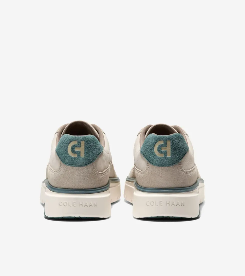 Cole Haan Sneakers*Men's GrandPrø FeatherArc Bike Toe Sneakers OxfordTan-NorthAtlantic