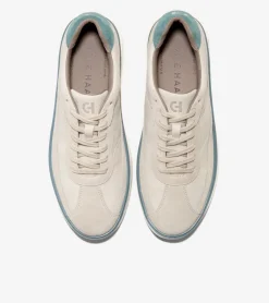 Cole Haan Sneakers*Men's GrandPrø FeatherArc Bike Toe Sneakers OxfordTan-NorthAtlantic