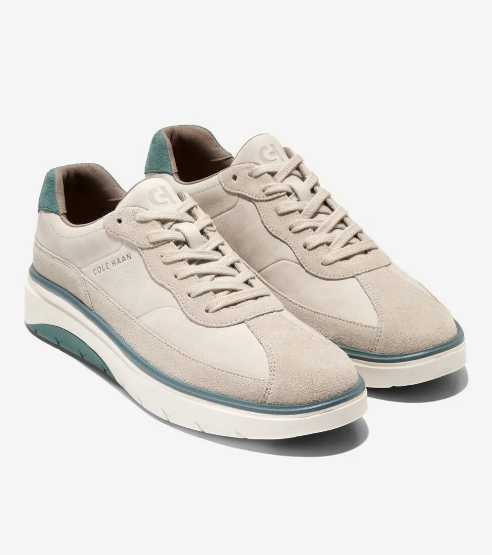 Cole Haan Sneakers*Men's GrandPrø FeatherArc Bike Toe Sneakers OxfordTan-NorthAtlantic