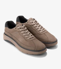 Cole Haan Extended Sizes & Widths|Sneakers*Men's GrandPr&oslash; FeatherArc Bike Toe Sneakers Morel-IrishCoffee-Black