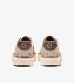Cole Haan Sneakers*Men's GrandPrø FeatherArc Laser Sneakers OxfordTan-Ivory-Truffle