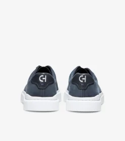 Cole Haan Extended Sizes & Widths|Sneakers*Men's GrandPr&oslash; Rally Laser Cut Sneakers NavyNubuck
