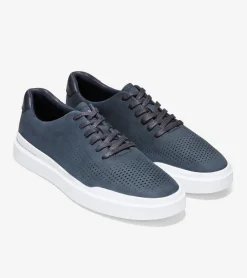 Cole Haan Extended Sizes & Widths|Sneakers*Men's GrandPr&oslash; Rally Laser Cut Sneakers NavyNubuck