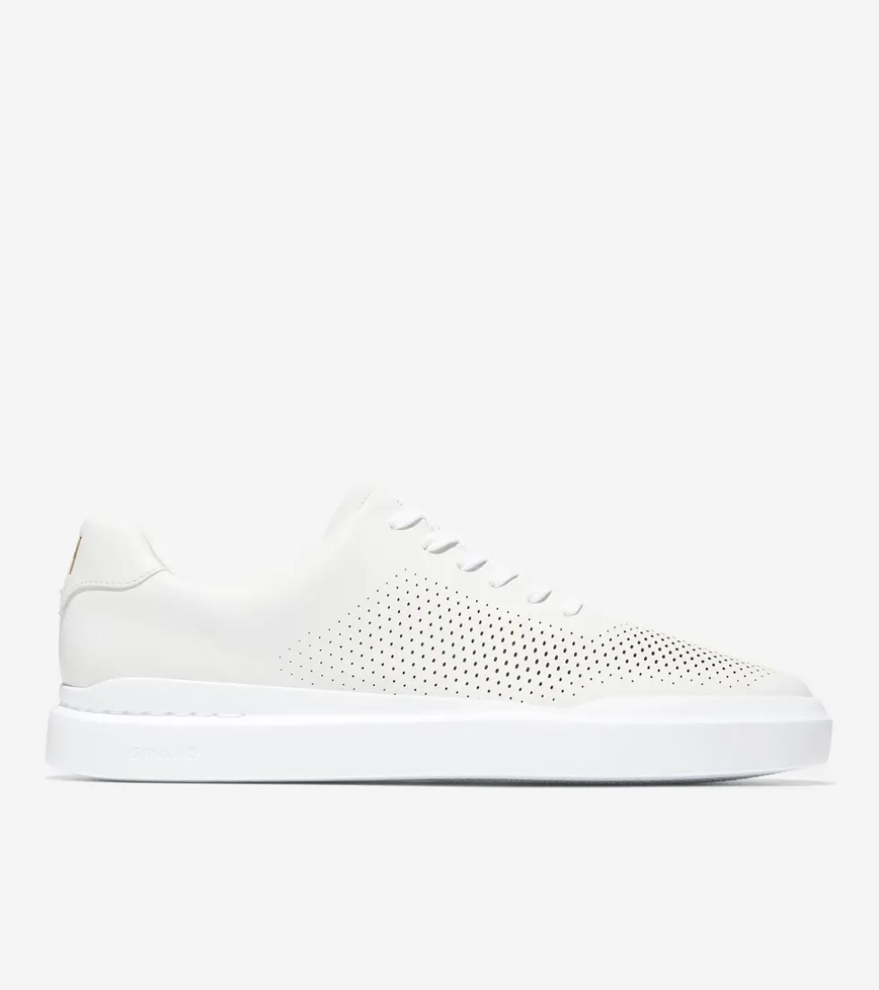 Cole Haan Extended Sizes & Widths|Sneakers*Men's GrandPrø Rally Laser Cut Sneakers White