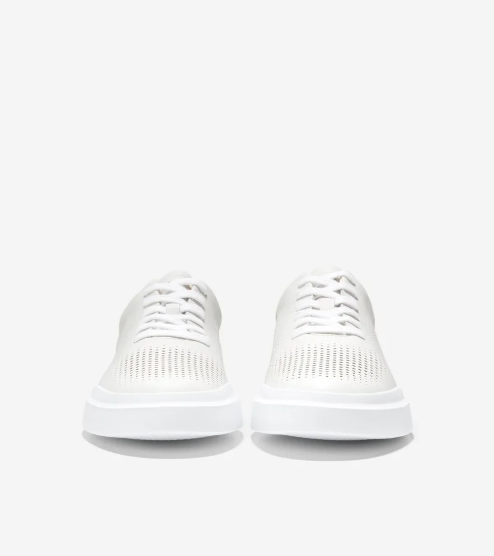 Cole Haan Extended Sizes & Widths|Sneakers*Men's GrandPrø Rally Laser Cut Sneakers White
