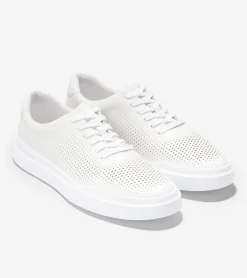 Cole Haan Extended Sizes & Widths|Sneakers*Men's GrandPrø Rally Laser Cut Sneakers White