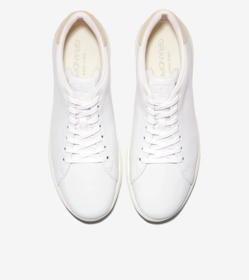 Cole Haan Extended Sizes & Widths|Sneakers*Men's GrandPrø Tennis Sneakers White
