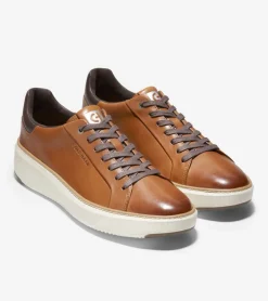 Cole Haan Extended Sizes & Widths|Sneakers*Men's GrandPr&oslash; Topspin Sneakers BritishTan