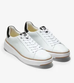 Cole Haan Extended Sizes & Widths|Sneakers*Men's GrandPrø Topspin Sneakers OpticWhite-Black