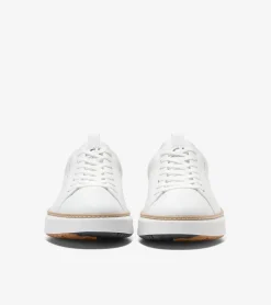 Cole Haan Extended Sizes & Widths|Sneakers*Men's GrandPr&oslash; Topspin Waterproof Golf Shoes OpticWhite-Natural