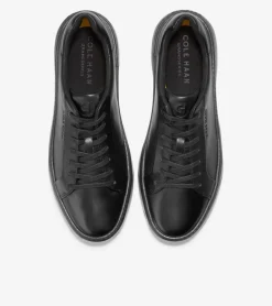 Cole Haan Extended Sizes & Widths|Sneakers*Men's GrandPr&oslash; Topspin Sneakers BlackLeather-Black