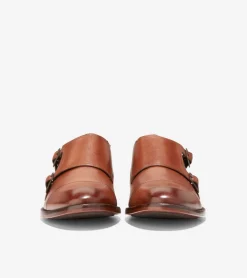 Cole Haan Dress Shoes|Oxfords*Men's Harrison Monk Oxfords BritishTan