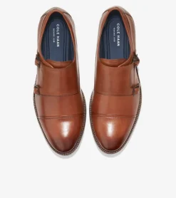 Cole Haan Dress Shoes|Oxfords*Men's Harrison Monk Oxfords BritishTan