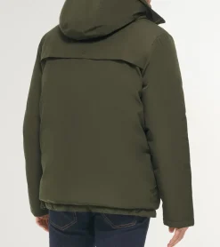 Cole Haan Puffer Jackets|Outerwear*Men's Hooded Puffer Jacket Olive