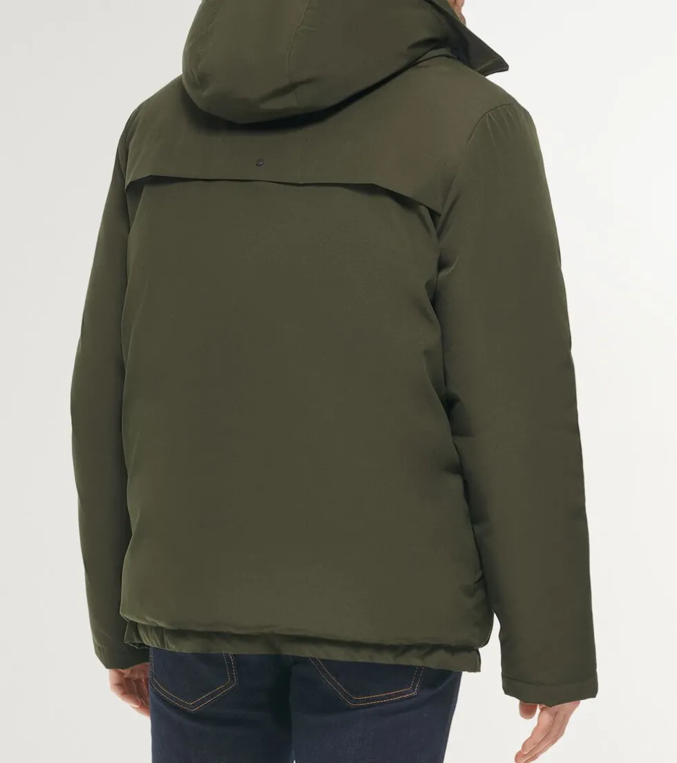 Cole Haan Puffer Jackets|Outerwear*Men's Hooded Puffer Jacket Olive