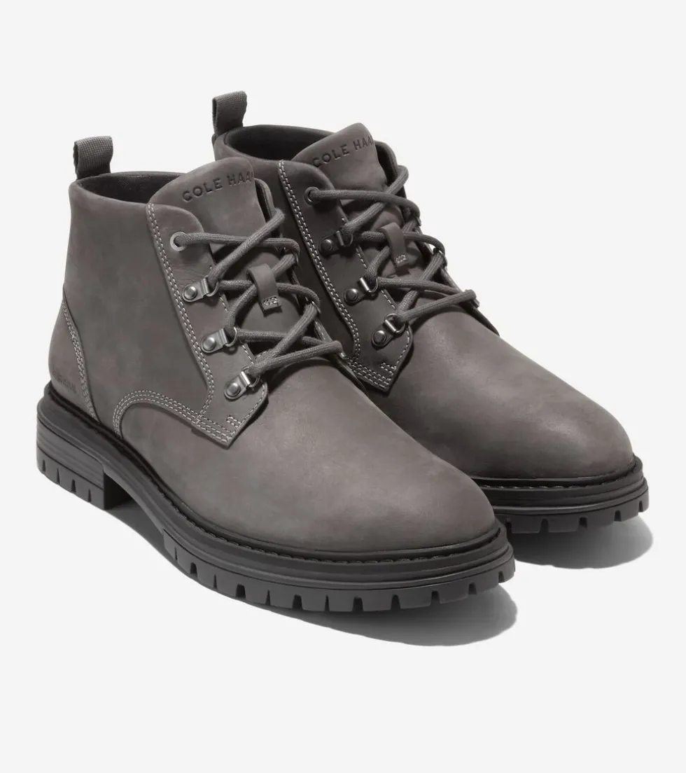 Cole Haan Boots*Men's McIntyre Chukka Boots Pavement-Black