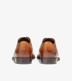Cole Haan Dress Shoes|Oxfords*Men's Modern Classics Cap Toe Oxfords BritishTan-DarkChocolate