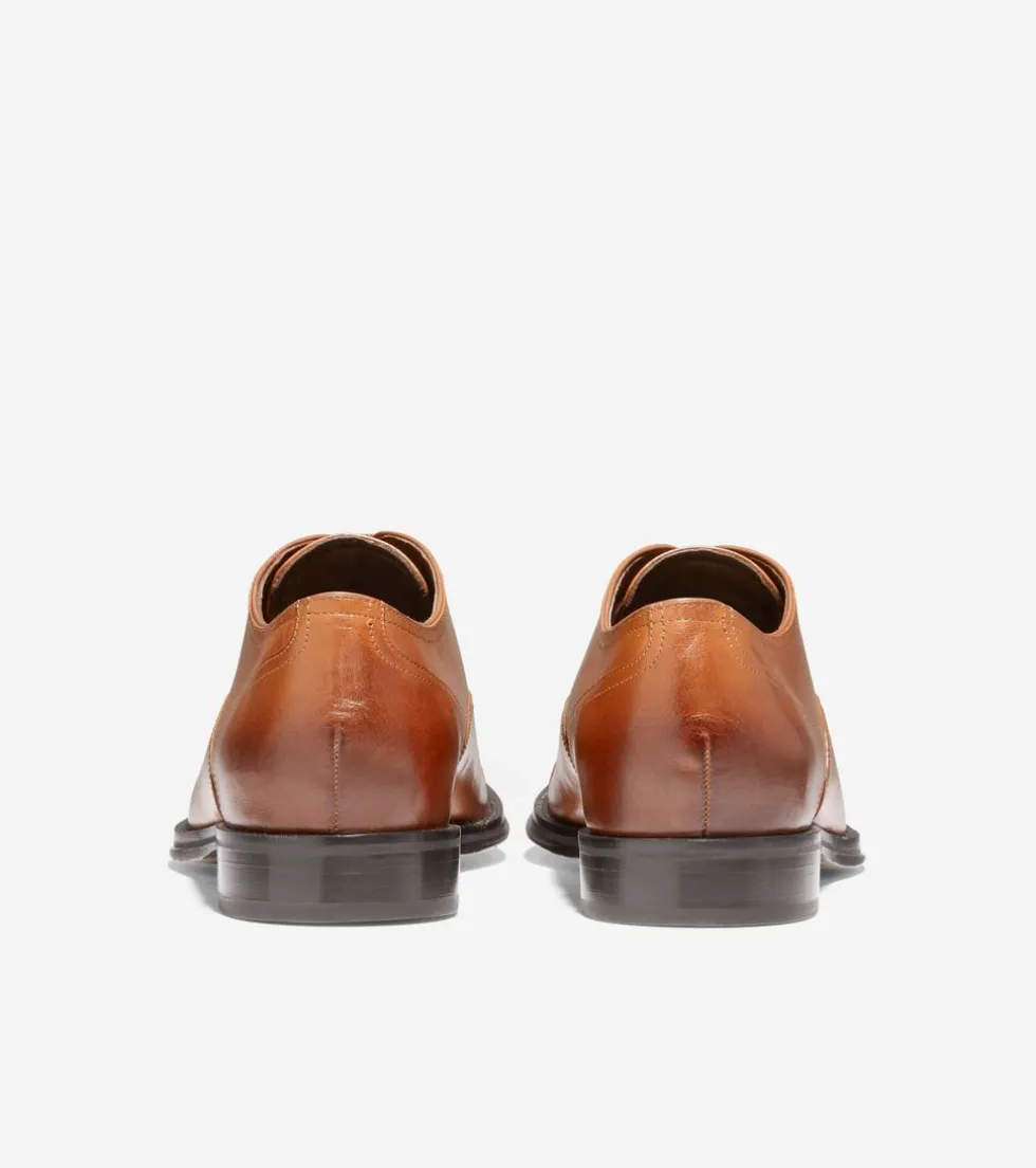 Cole Haan Dress Shoes|Oxfords*Men's Modern Classics Cap Toe Oxfords BritishTan-DarkChocolate