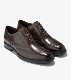 Cole Haan Dress Shoes|Oxfords*Men's Modern Classics Wing Oxfords Madeira-Black