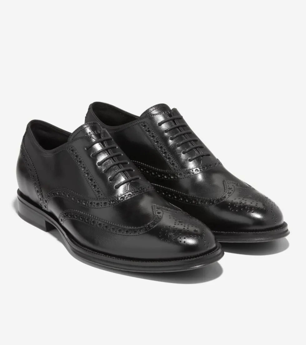 Cole Haan Dress Shoes|Oxfords*Men's Modern Classics Wingtip Oxfords Black