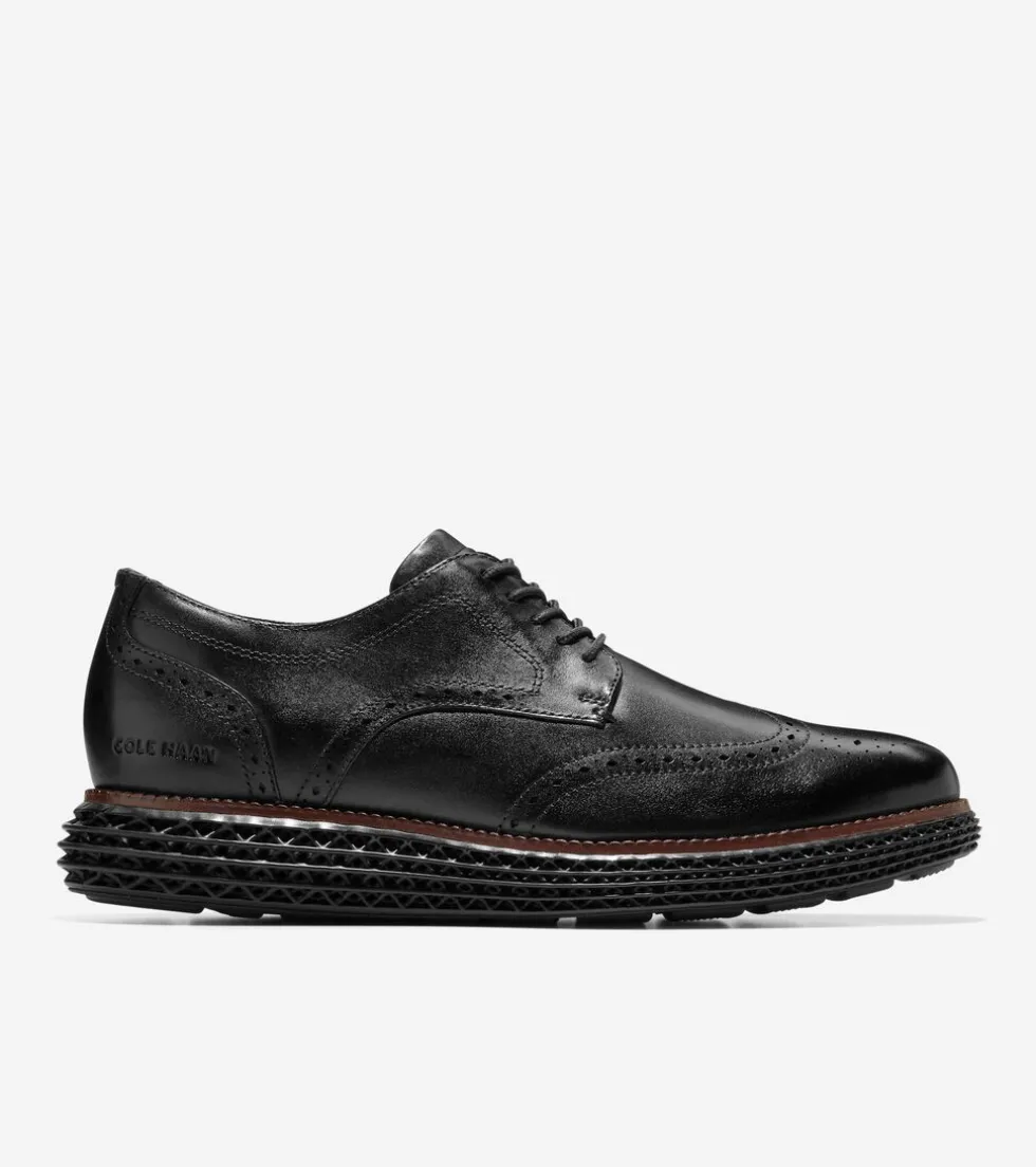 Cole Haan Dress Shoes|Oxfords*Men's ØriginalGrand 2.0 Wingtip Oxfords Black