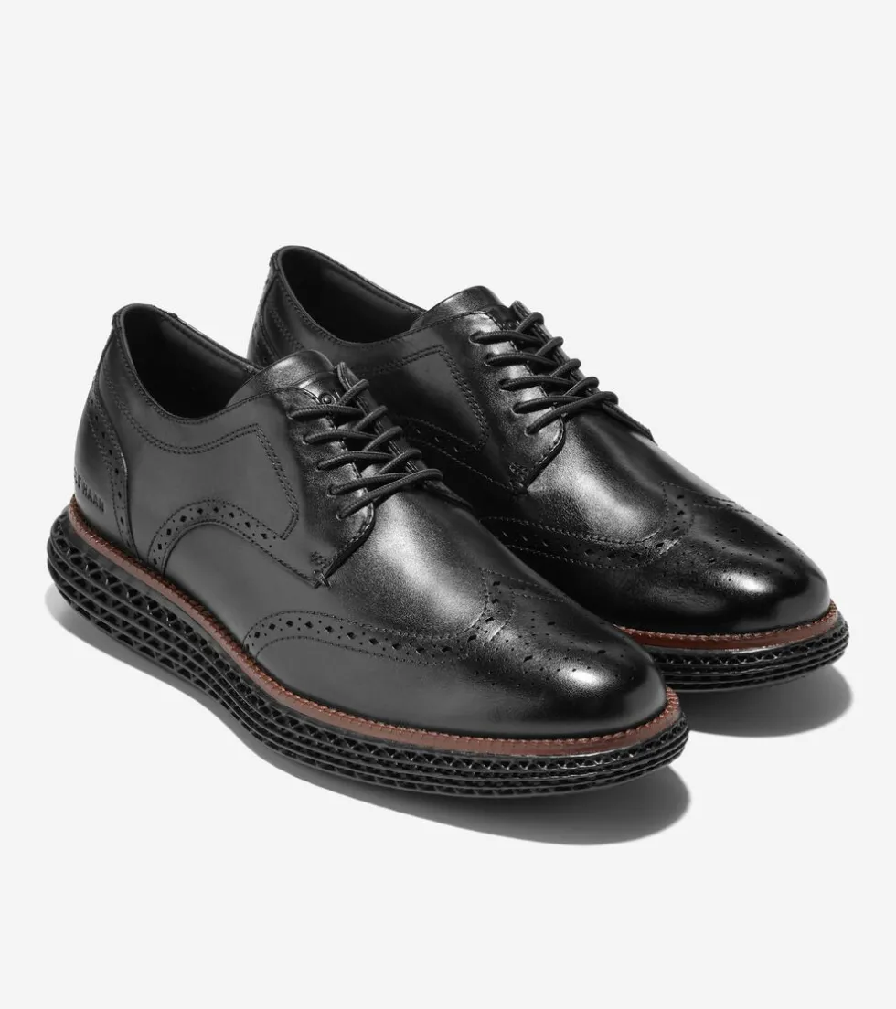 Cole Haan Dress Shoes|Oxfords*Men's ØriginalGrand 2.0 Wingtip Oxfords Black