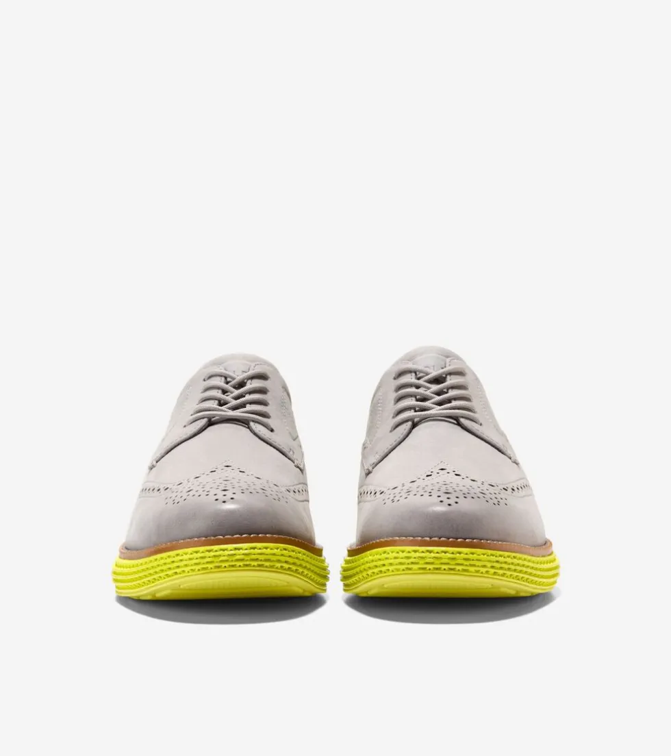 Cole Haan Dress Shoes|Oxfords*Men's ØriginalGrand 2.0 Wingtip Oxfords Natural-WarmOlive