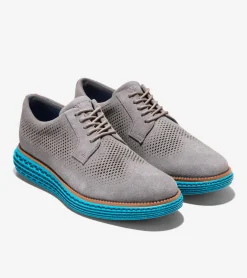 Cole Haan Dress Shoes|Oxfords*Men's ØriginalGrand 2.0 Oxfords DecemberSky-BlueJewel