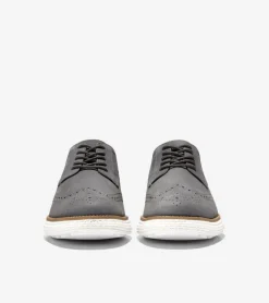 Cole Haan Dress Shoes|Oxfords*Men's &Oslash;riginalGrand 2.0 Wingtip Oxfords Magnet