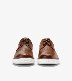 Cole Haan Dress Shoes|Oxfords*Men's &Oslash;riginalGrand 2.0 Oxfords BritishTan-White