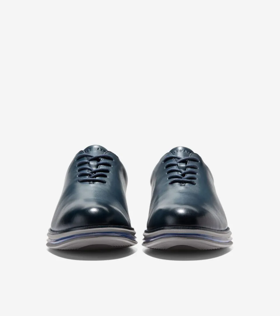Cole Haan Dress Shoes|Oxfords*Men's ØriginalGrand Energy Twin Oxfords PacificBlue-DecemberySky