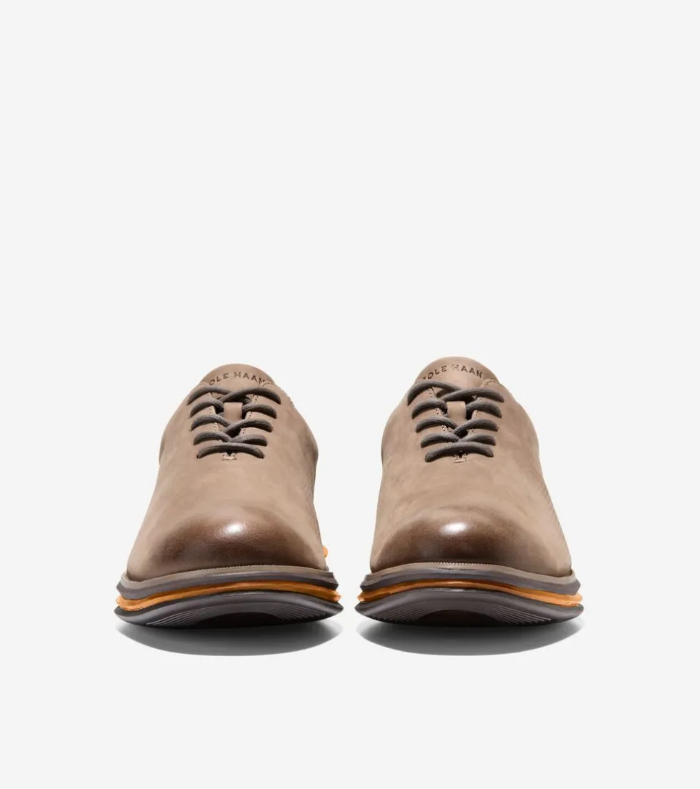 Cole Haan Dress Shoes|Oxfords*Men's ØriginalGrand Energy Twin Oxfords IrishCoffee-Saffron-Chocolate