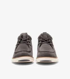 Cole Haan Boots*Men's &Oslash;riginalGrand Moc Toe Chukka Boots Pavement-NaturalTan-Ivory