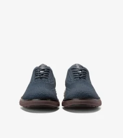 Cole Haan Oxfords*Men's &Oslash;riginalGrand Remastered Stitchlite&trade; Oxfords Blueberry-Black-Madaira