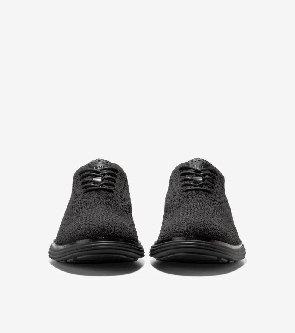 Cole Haan Extended Sizes & Widths|Dress Shoes*Men's ØriginalGrand Remastered Stitchlite™ Oxfords BlackStitchlite™