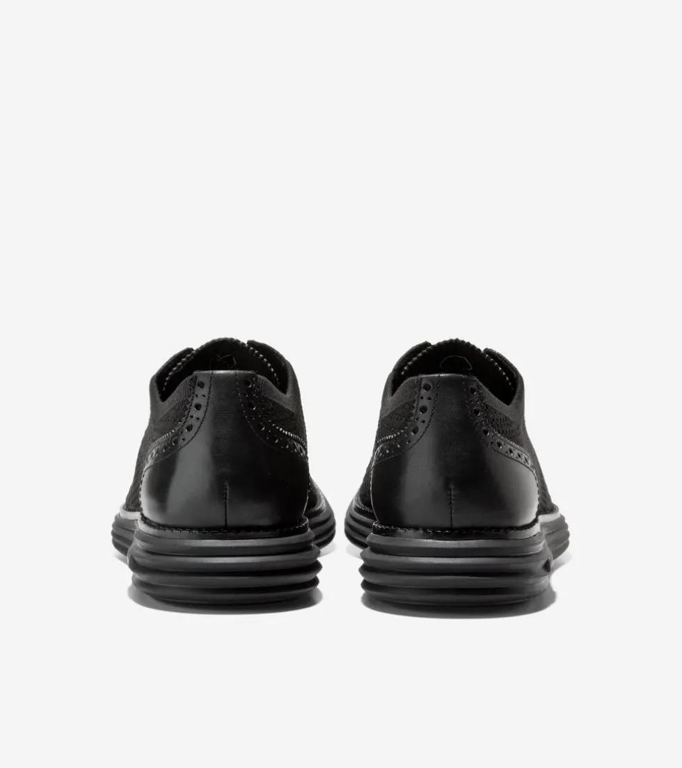 Cole Haan Extended Sizes & Widths|Dress Shoes*Men's ØriginalGrand Remastered Stitchlite™ Oxfords BlackStitchlite™