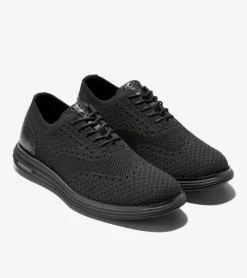 Cole Haan Extended Sizes & Widths|Dress Shoes*Men's ØriginalGrand Remastered Stitchlite™ Oxfords BlackStitchlite™