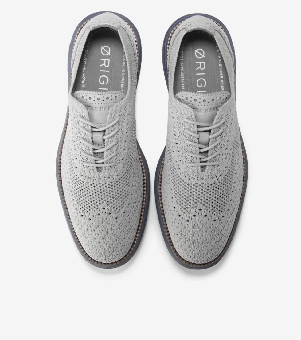 Cole Haan Oxfords*Men's ØriginalGrand Remastered Stitchlite™ Oxfords Drizzle-Blueberry