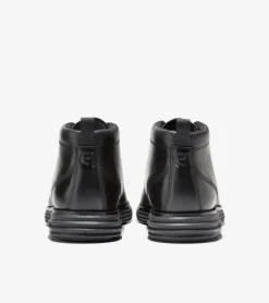 Cole Haan Extended Sizes & Widths|Dress Shoes*Men's ØriginalGrand Remastered Waterproof Chukka Boots Black