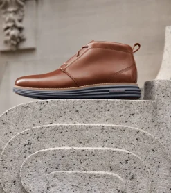 Cole Haan Extended Sizes & Widths|Dress Shoes*Men's &Oslash;riginalGrand Remastered Waterproof Chukka Boots Woodbury-DarkRoast