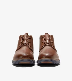 Cole Haan Extended Sizes & Widths|Dress Shoes*Men's ØriginalGrand Remastered Waterproof Chukka Boots Woodbury-DarkRoast