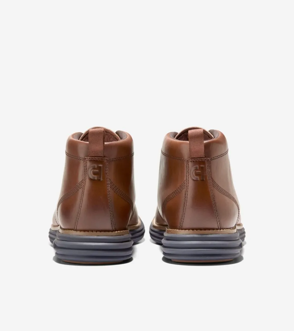 Cole Haan Extended Sizes & Widths|Dress Shoes*Men's ØriginalGrand Remastered Waterproof Chukka Boots Woodbury-DarkRoast