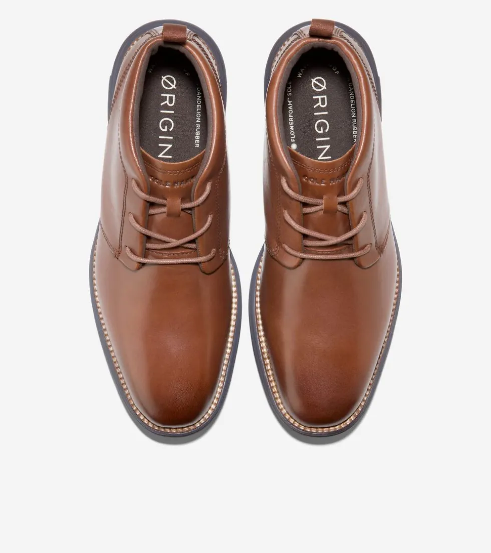 Cole Haan Extended Sizes & Widths|Dress Shoes*Men's ØriginalGrand Remastered Waterproof Chukka Boots Woodbury-DarkRoast