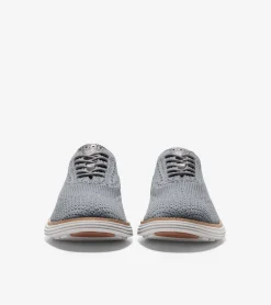 Cole Haan Extended Sizes & Widths|Dress Shoes*Men's ØriginalGrand Remastered Stitchlite™ Oxfords QuietShade-MicrochipGrayStitchlite™