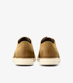 Cole Haan Dress Shoes|Oxfords*Men's ØriginalGrand Remastered Wingtip Oxfords DesertOlive-AlabasterGleam