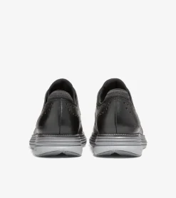 Cole Haan Extended Sizes & Widths|Dress Shoes*Men's &Oslash;riginalGrand Ultra Wingtip Oxfords BlackLeather-QuietShade